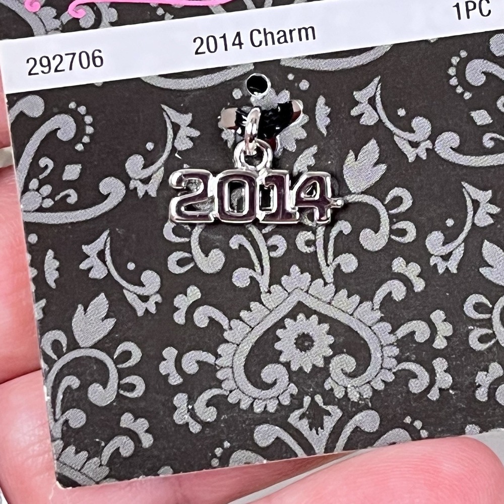 2014 Charm for Bracelet Necklace CHARM ME New Silver Color Birth Graduation
